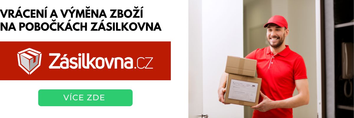 Vrácení a výměna zboží přes Zásilkovnu